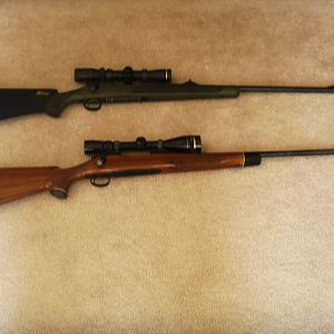 Rem 700 ZCR II in 375 Weatherby Rifle & Rem 700 BDL 270 Win Rifle