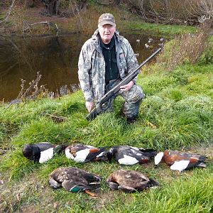 WIng Shooting Ducks in New Zealand