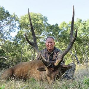 Hunt Rusa Deer in New Zealand