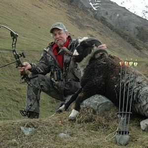 Arapawa Ram Bow Hunt New Zealand