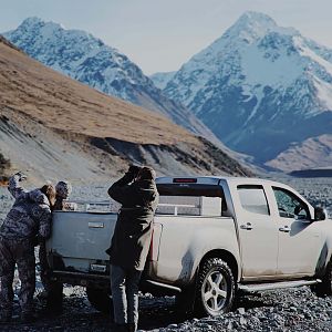 Glassing Tahr New Zealand