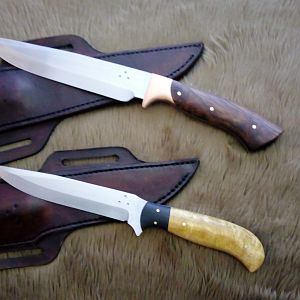 Bowie & J T Ranger Knives and Sheaths