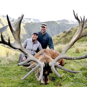 New Zealand Hunting 408" Inch Red Stag