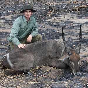 Hunting Waterbuck in Kilwa Tanzania