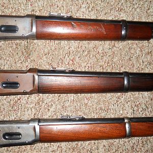 Winchester 1894 lever action carbines