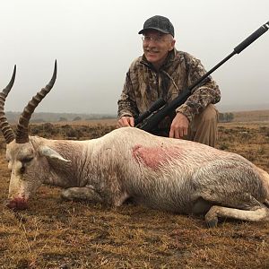 South Africa Hunting White Blesbok