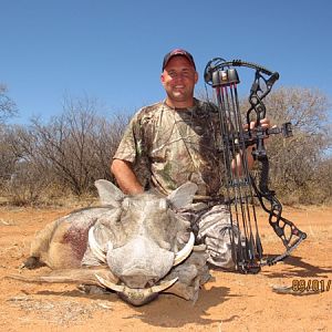 Warthog Bow Hunting South Africa