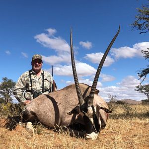 Hunting Gemsbok in South Africa