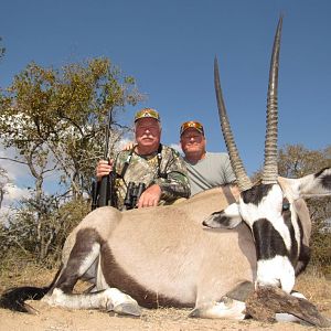 South Africa Hunt Gemsbok