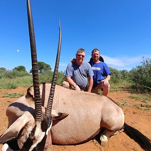 Hunt Gemsbok in South Africa