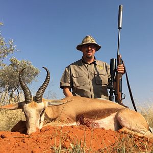 South Africa Hunting Springbok