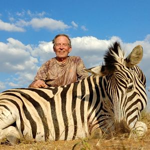 Hunting Burchell's Plain Zebra in South Africa