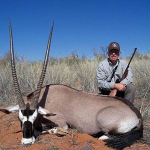 Hunting Gemsbok in Namibia