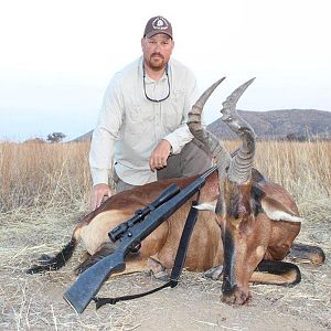 Hunt Red Hartebeest in Namibia