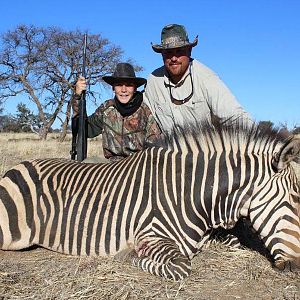 Hunting Hartmann's Mountain Zebra in Namibia