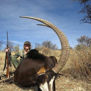 Namibia Hunting Sable Antelope