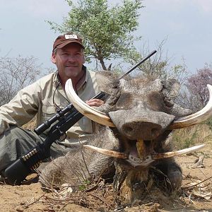 Warthog Hunt Namibia