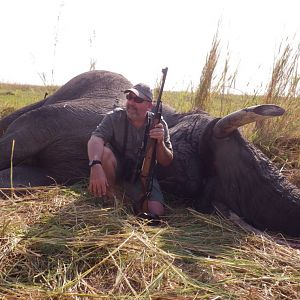 Hunt Elephant in Namibia