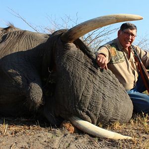 Hunting Elephant in Namibia