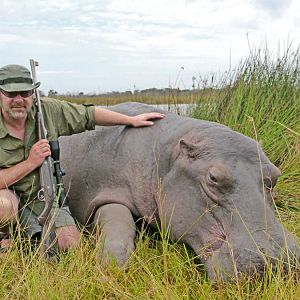 Hunting Hippo in Namibia