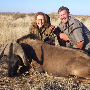 Hunting Black Wildebeest in Namibia