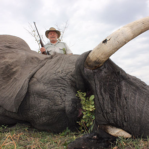 Hunt Elephant in Namibia