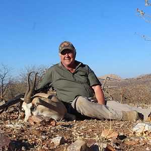 Hunting Springbok in Namibia