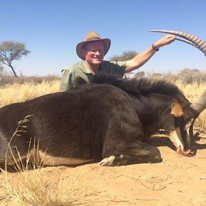 Hunt Sable Antelope in Namibia