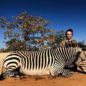 Namibia Hunting Hartmann's Mountain Zebra