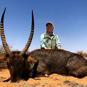 Hunt Waterbuck in Namibia