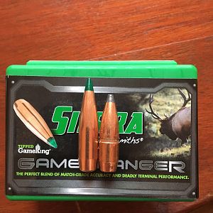 30cal 165grain Sierra Tipped Game King projectiles