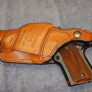 Detonics Combat Master 45 ACP Pistol & Bianchi holster