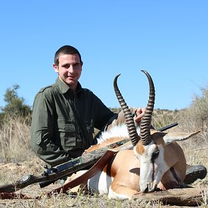 Hunting Springbok in Namibia