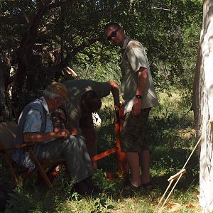 The 1885 hunt in the "Zuid Africaanse Rpubliek