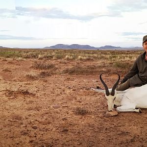 South Africa Hunting White Springbok