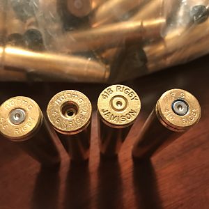 Norma 416 Rigby brass & Jamison 416 Rigby brass & FC 416 Rigby brass & Norma 416 Rigby brass