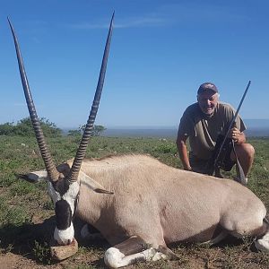 Hunting Gemsbok in South Africa