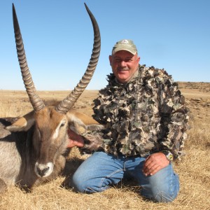 Waterbuck 28+ with bow, Hunting with Clients