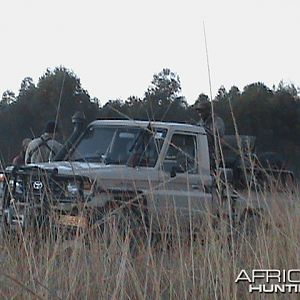 From the Lion eyes, on a Lion hunt in Dande, South Zimbabwe