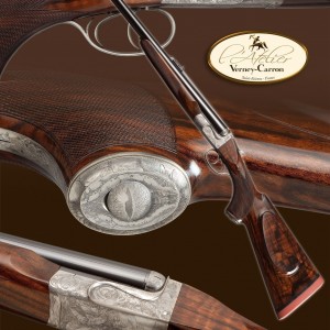 Azur Safari Eloge Double Rifle by Verney-Carron with Buffalo Engraving