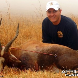 Blesbuck Hunt in the Mist