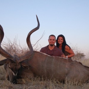 Greater Kudu hunted in Namibia