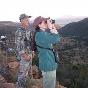 The Wife and I in South Africa