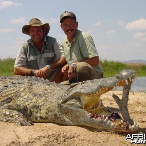 Man Eating Croc