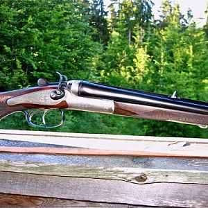 Double Rifle Shotgun Ferlach Cape Gun