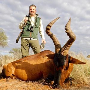 Red Hartebeest Hunt Namibia