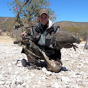 Guineafowl Bow Hunting Namibia