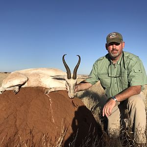 White Springbok Hunt South Africa