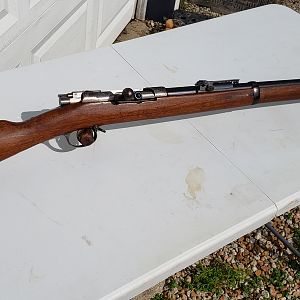 Mauser 71/84 Black powder rifles