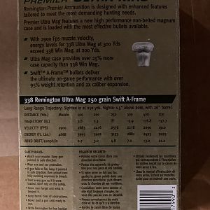 338 Remington Ultra Magnum Ammunition